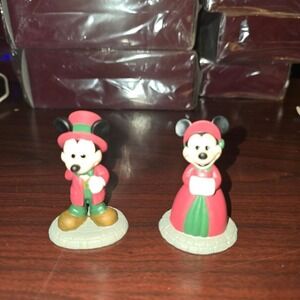 "MICKEY‎ & MINNIE" Department 56 Heritage Village Disney Parks Series MINT!